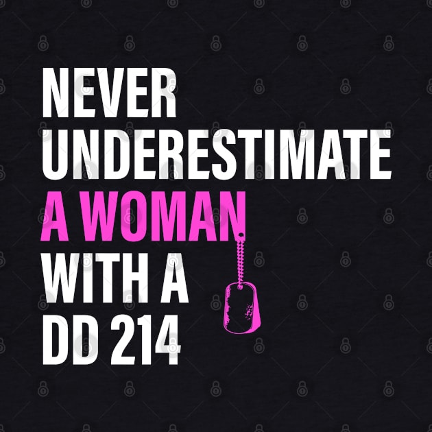 Never underestimate a woman with a DD 214 by Attia17